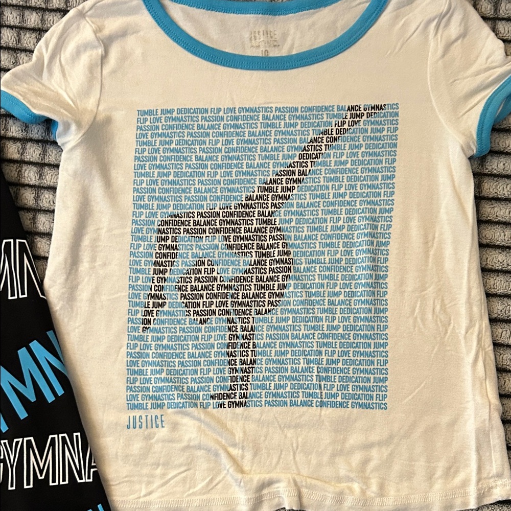 Justice Gymnastics Three Piece Set (Girls 10) - Picture 4 of 7